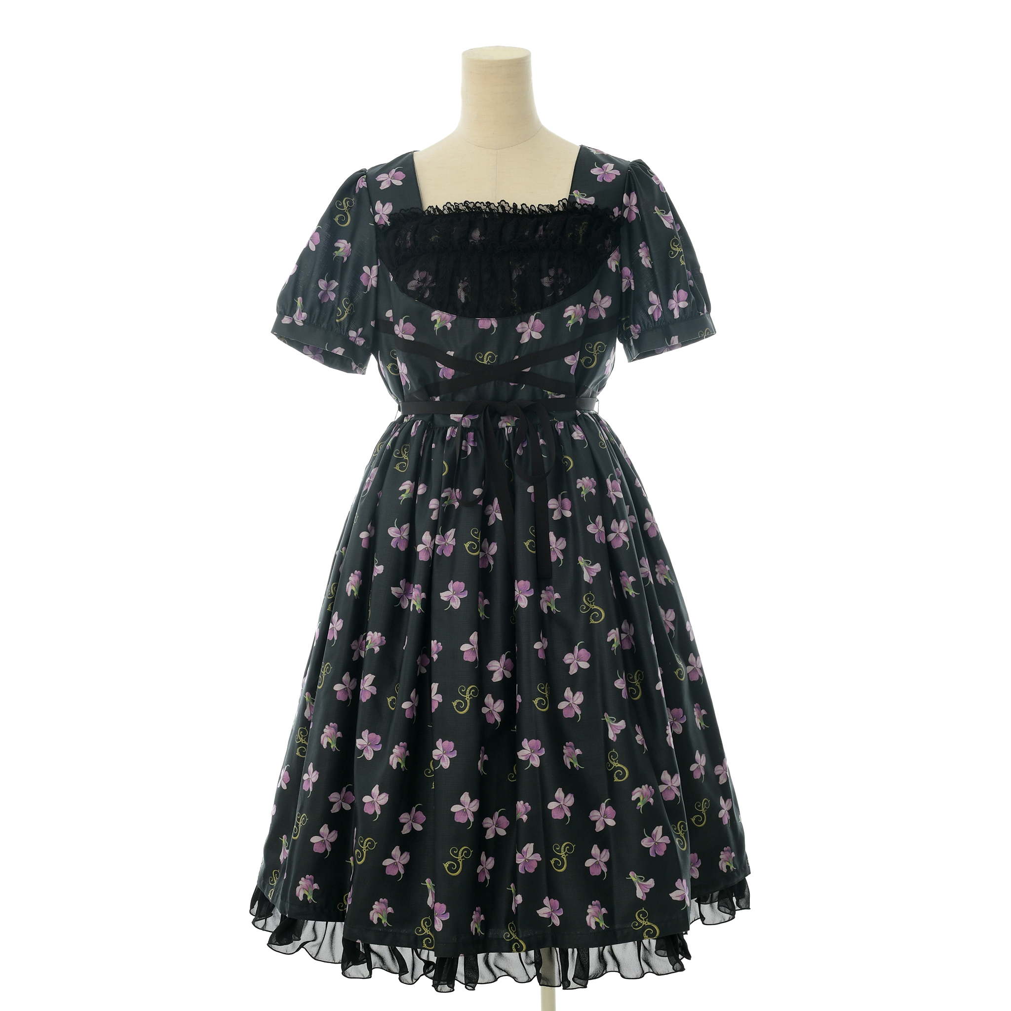 上坂すみれワンピースブラック受注生産