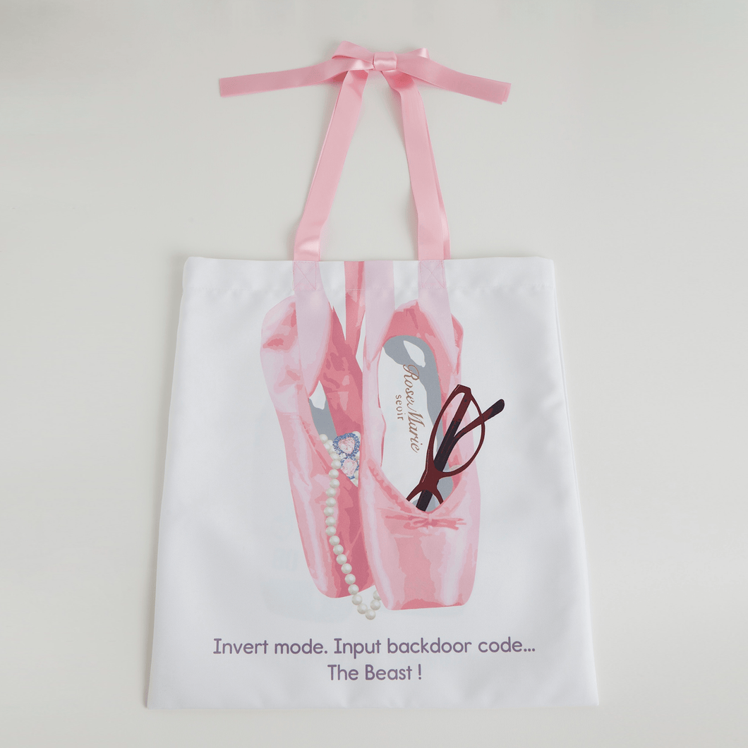 etude ballet bag(芭蕾鞋帆布包/真希波）