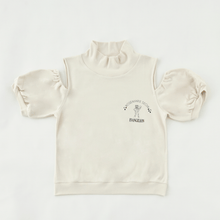 Load image into Gallery viewer, High neck tops(beige)
